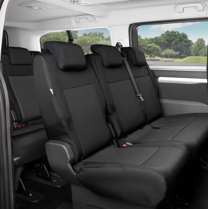 Citroen Jumpy / Citroen SpaceTourer (od 2016-) Pokrowce miarowe Tailor Made (2. rząd w układzie 1+2)