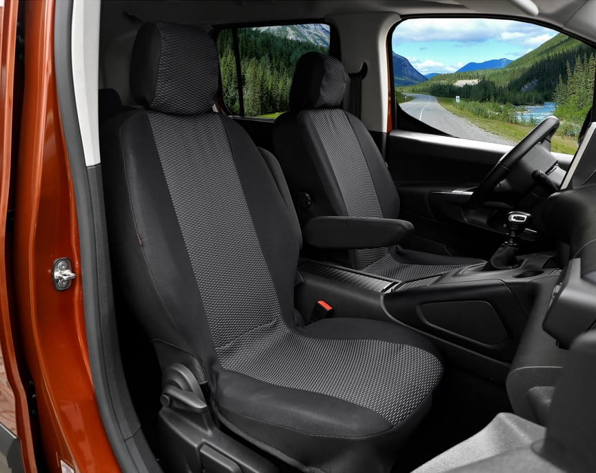 Opel Combo (2 miejsca 2010-2018) Pokrowce materiał tapicerski