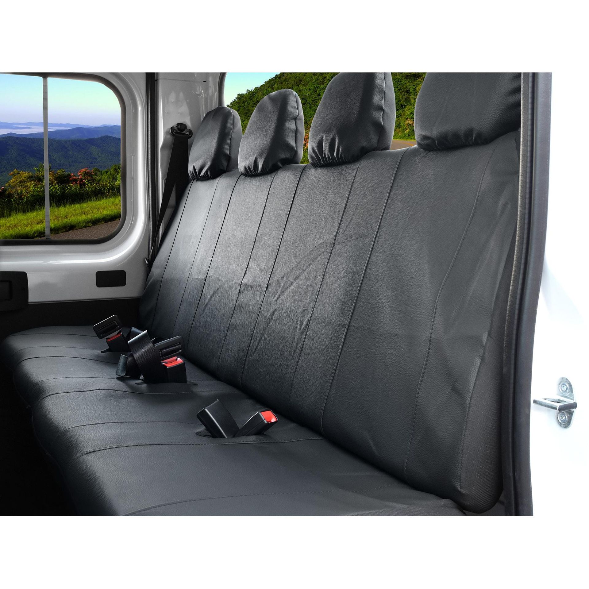 Peugeot Boxer 2. rząd 4 miejsca w całości (od 2016- / od 2021-) Pokrowce eko-skóra