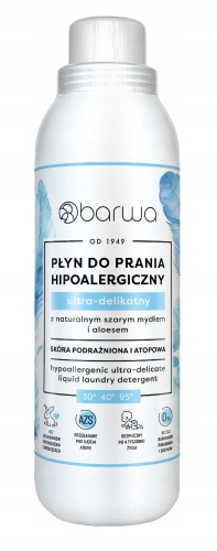 BARWA Płyn do prania hipoalergiczny ultra-delikatny 1000 ml