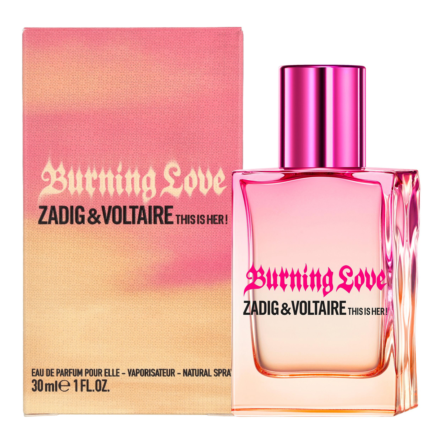 Zadig & Voltaire This is Her Burning Love woda perfumowana spray 30 ml