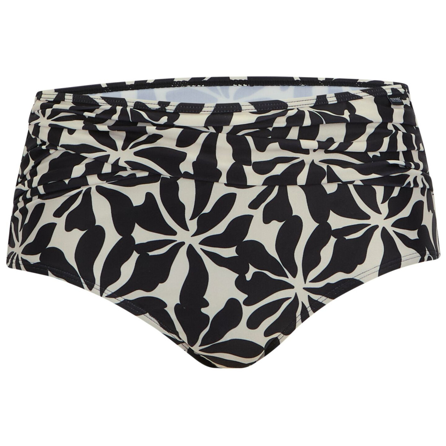 Damski strój kąpielowy Regatta Loria Bikini Brief Rozmiar: XXXL / Kolor: czarny/beżowy