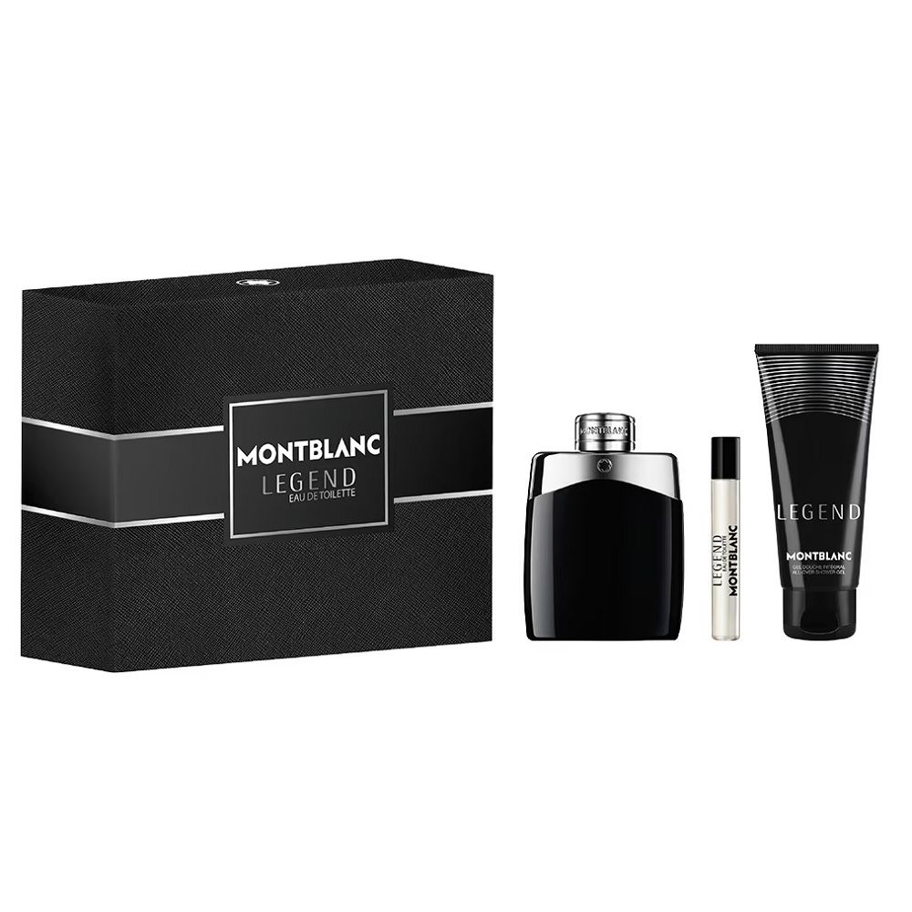 Legend zestaw woda toaletowa spray 100ml + woda toaletowa spray 7.5ml + żel pod prysznic 100ml