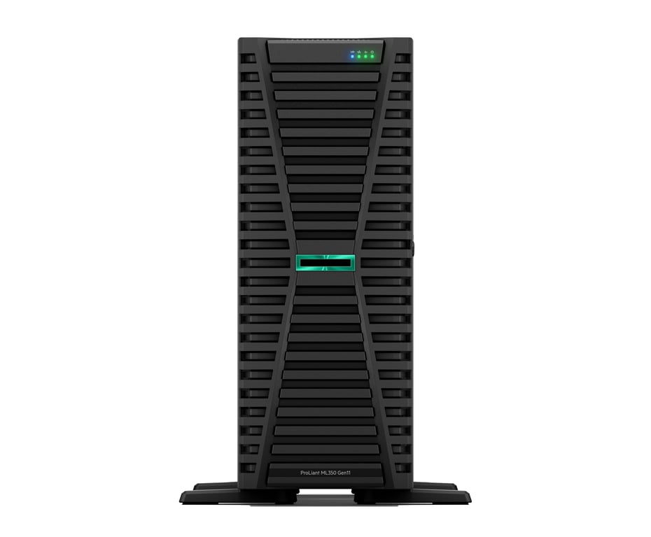 HPE ProLiant ML350 Gen11 serwer 8 TB Tower (4U) Intel® Xeon Silver 4510 2,4 GHz 32 GB DDR5-SDRAM 1000 W P83113-425