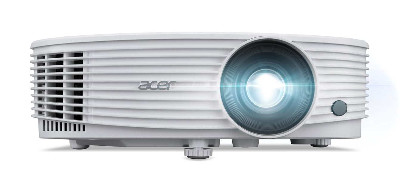 Acer P1557 Projektor o standardowym rzucie 4800 ANSI lumenów DLP 1080p (1920x1080) Kompatybilność 3D Biały