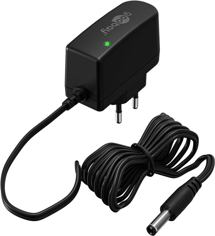 Goobay 64978 adapter zasilający/ inwentor Wewnętrzna Czarny