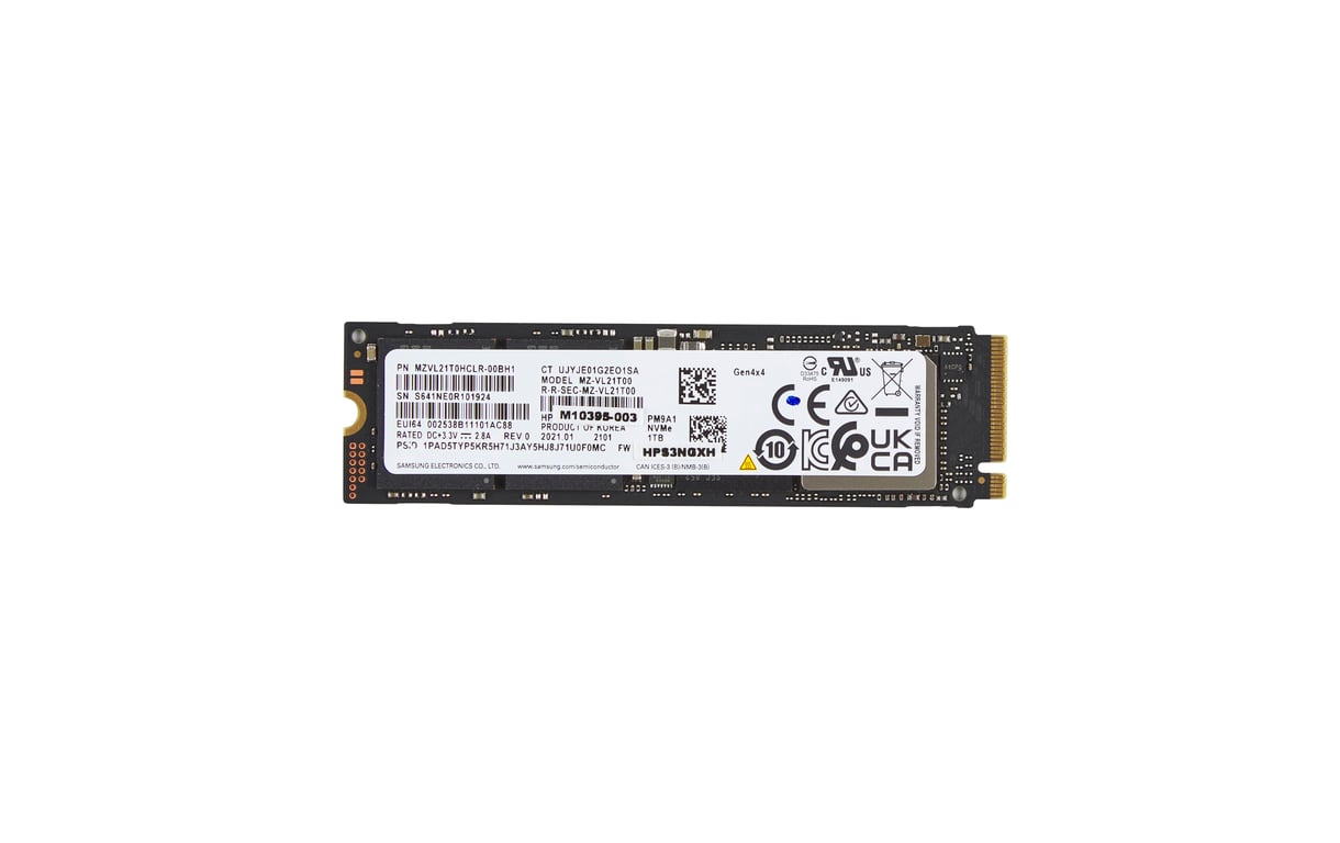 HP 1TB PCIe-4x4 NVMe SSD AL0M9AA