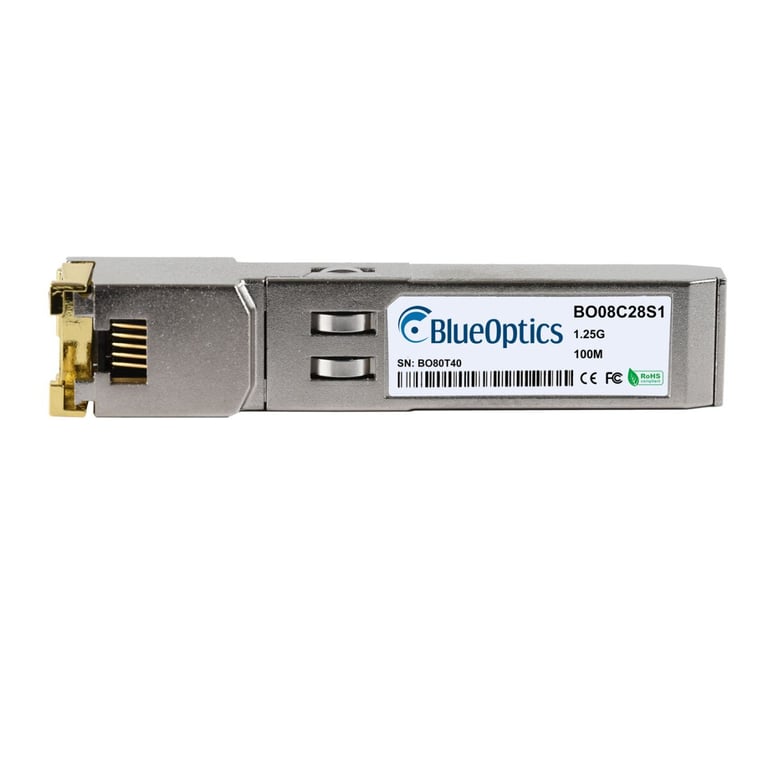 BlueOptics GLC-TE-BO moduł przekaźników sieciowych Miedź 1000 Mbit/s SFP