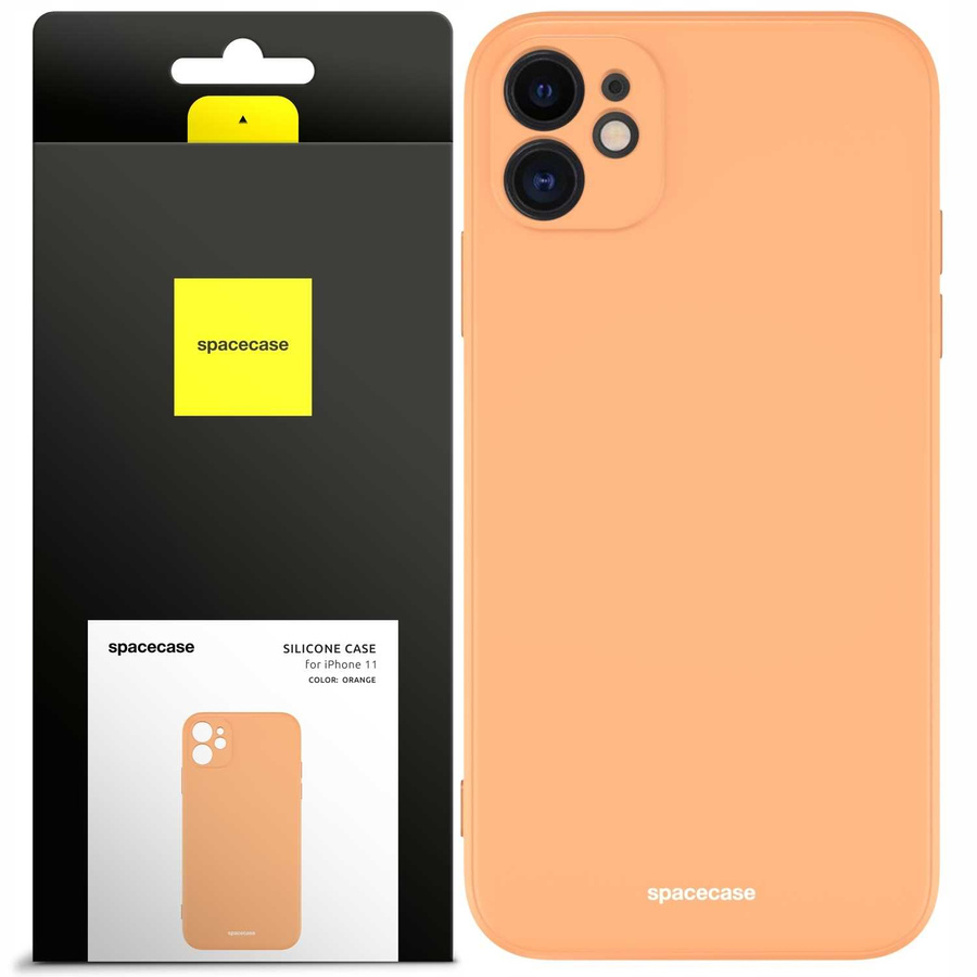 Spacecase Etui Silicone Case iPhone 11 orange