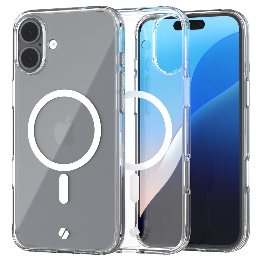 Spacecase Etui Clear Mag iPhone 16 Plus
