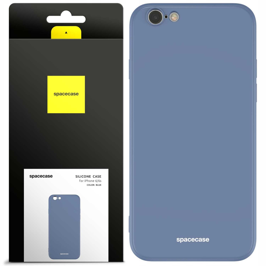 Spacecase Etui Silicone Case iPhone 6/6s blue