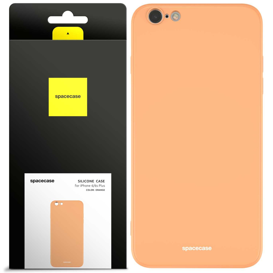 Spacecase Etui Silicone Case iPhone 6/6s Plus orange