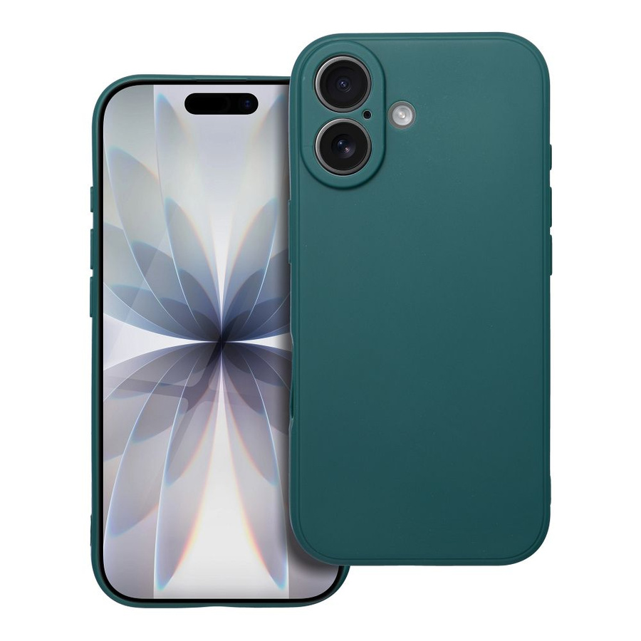 Futerał MATT do IPHONE 17 ciemnozielony