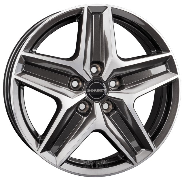 BORBET CWZ 7.50x18 5x120.0 ET 53 CWZ 75853120565,1MAGP