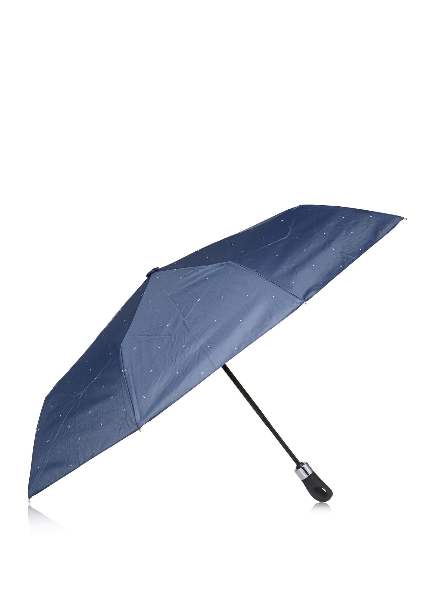 Składany parasol damski w kolorze granatowym