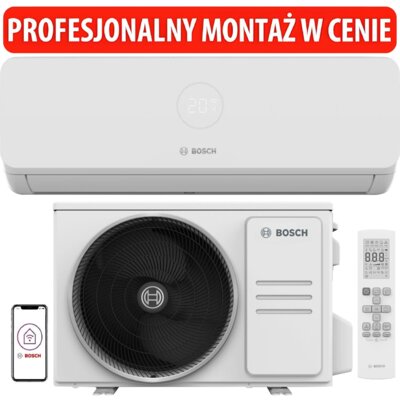 BOSCH Klimatyzator Split, Pompa ciepła powietrze - powietrze Climate 3200i CL3200i 35 E CL3000i 35 E