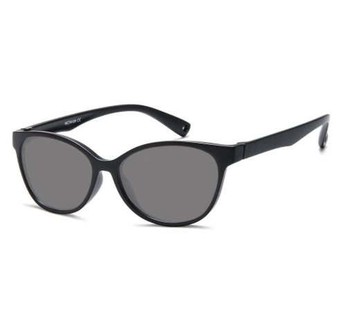 Elastyczne okulary przeciwsłoneczne dla dzieci Sunoptic SK10C czarne UV400 kat. 3 8-12 lat