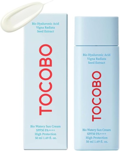 Tocobo,  Bio Watery Sun, Krem do twarzy na bazie wody SPF50+ PA++++