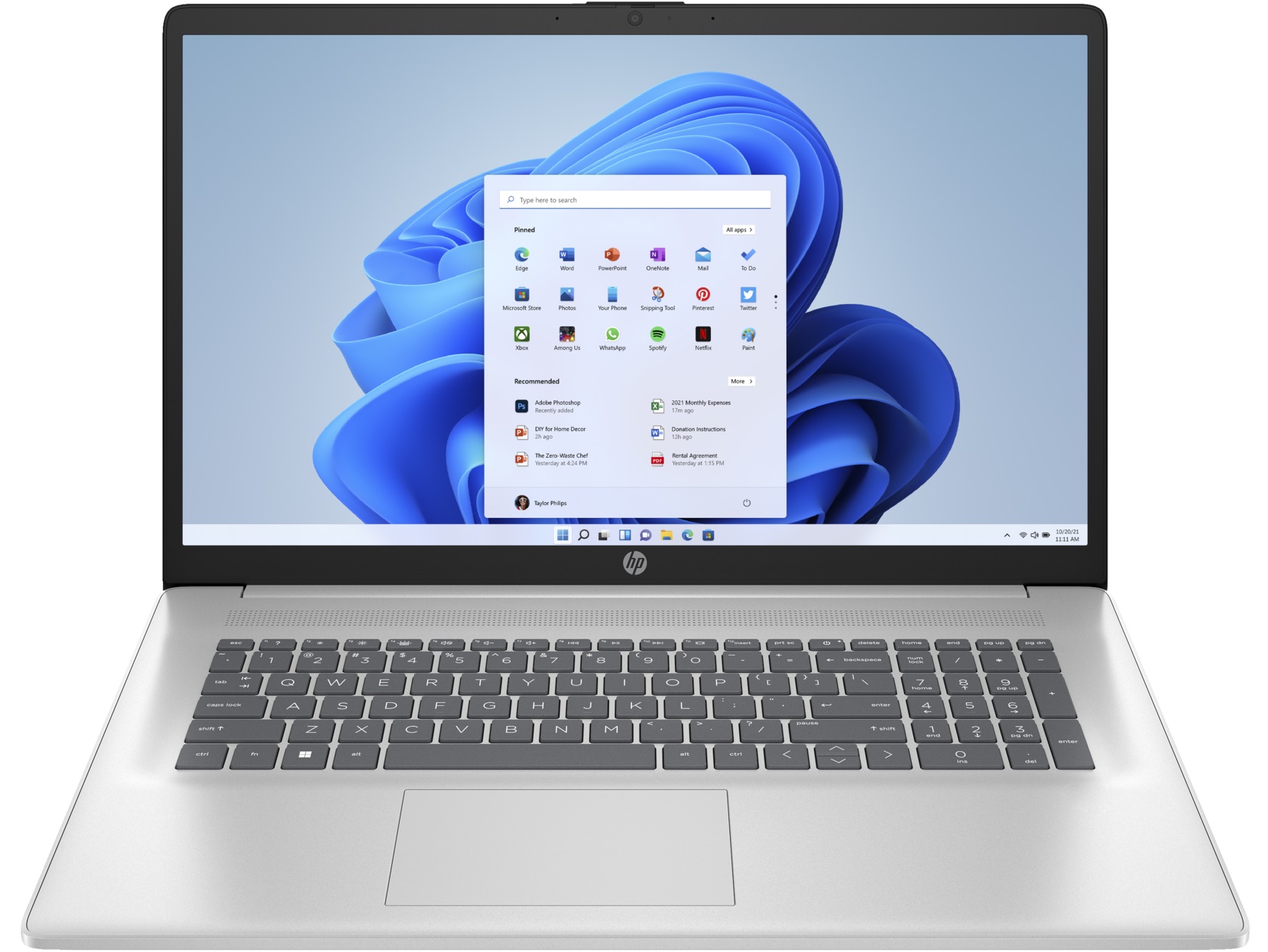 HP 17 i5-13 GEN 8GB 512GB SSD Intel Xe FullHD Win 11 Srebrny ZNHPC68E32HEFXXNS8K