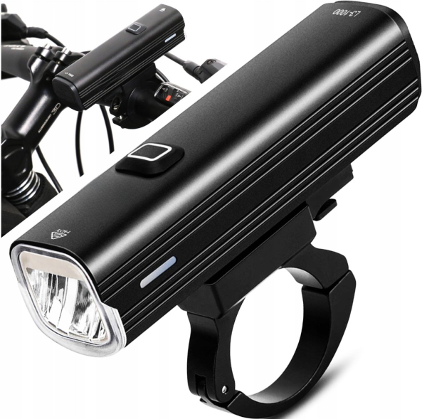 Lampka ROWEROWA Światło LED L3-1000 przód 1000lm latarka 4800mAh ROWER