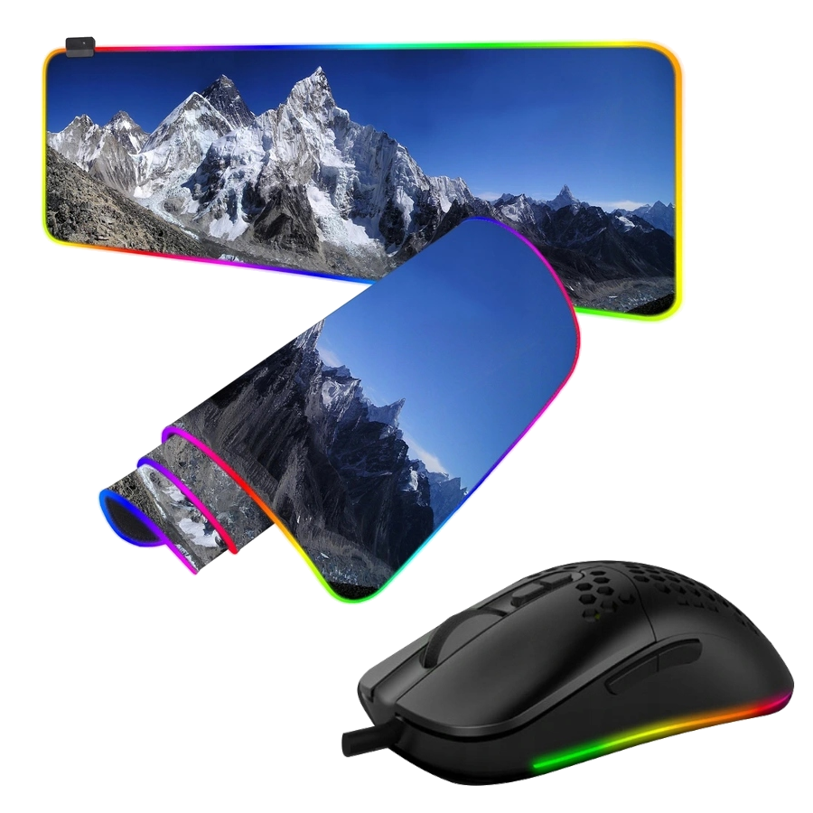 Go Higherz J900 HEXA BLACK 8000Dpi + PODKŁADKA XXL 90x30cm ALPINE