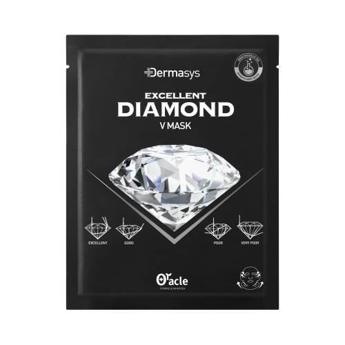 Dr. Oracle Excellent diamond V mask Dwustopniowa maska liftingująca z pyłem diamentowym, 35 g