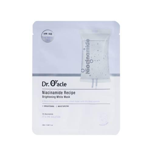 Dr. Oracle Niacinamide Recipe Rozjaśniająca maska wyrównująca koloryt z niacynamidem, 25 ml