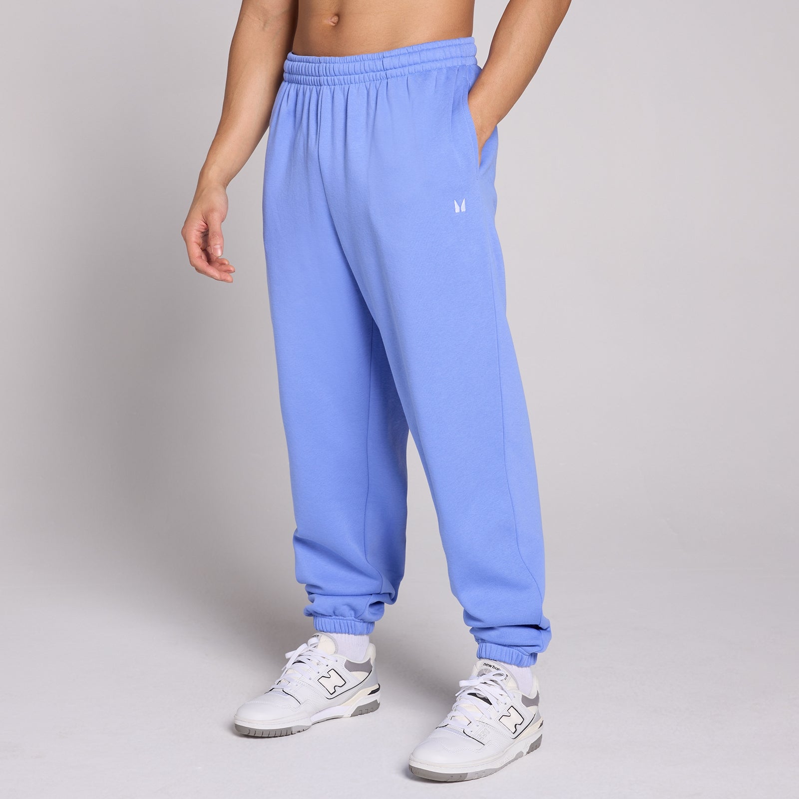 Spodnie dresowe męskie MP Rest Day Oversized Jogger - Chabrowe - M
