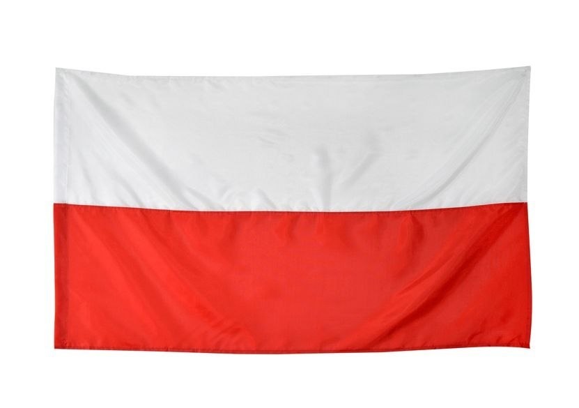 POLSKA Flaga narodowa kibica Reprezentacji 68 x 110