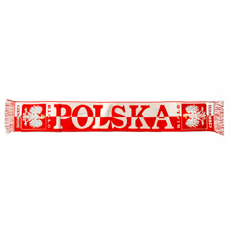 SZALIK POLSKA Szaliki kibica Reprezentacji Jednostronny
