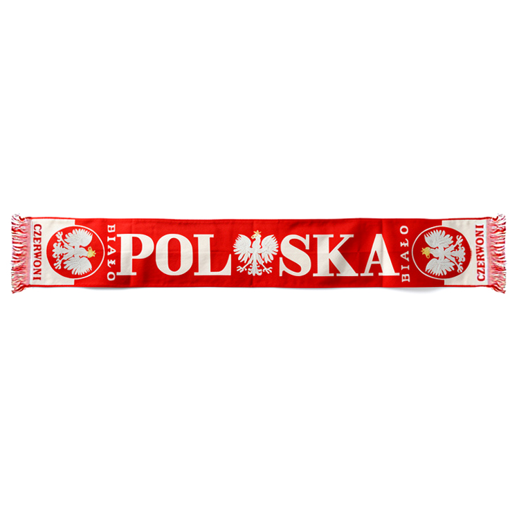 SZALIK POLSKA Szaliki kibica Reprezentacji Jednostronny