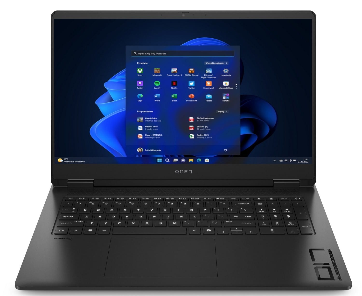 HP Omen 17-db1006nw - Ryzen AI 7 350 17,3''-FHD-144Hz 32GB 1TB + 1TB W11P RTX5050 C3BY0EA|1010M232W11P