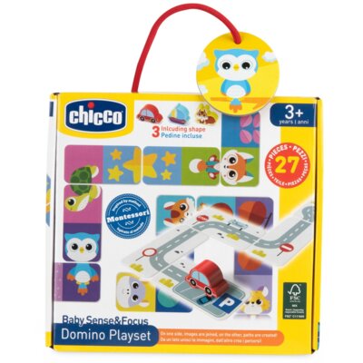 Gra logiczna CHICCO Domino Odkrywcy Natury 00012559000000