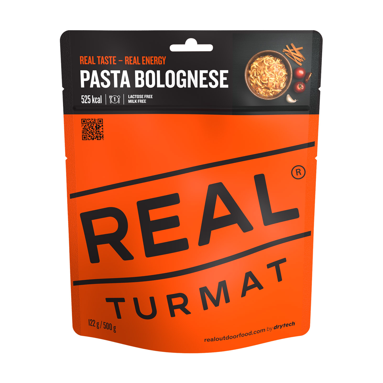 Real Turmat Makaron Bolognese liofilizat z mięsem na kuchenkę polową
