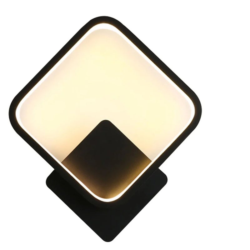 Kreatywna lampa ścienna w stylu skandynawskim, lampka nocna, nowoczesne tło, proste lampy dekoracyjne, oświetlenie do sypialni, ciepłe światło