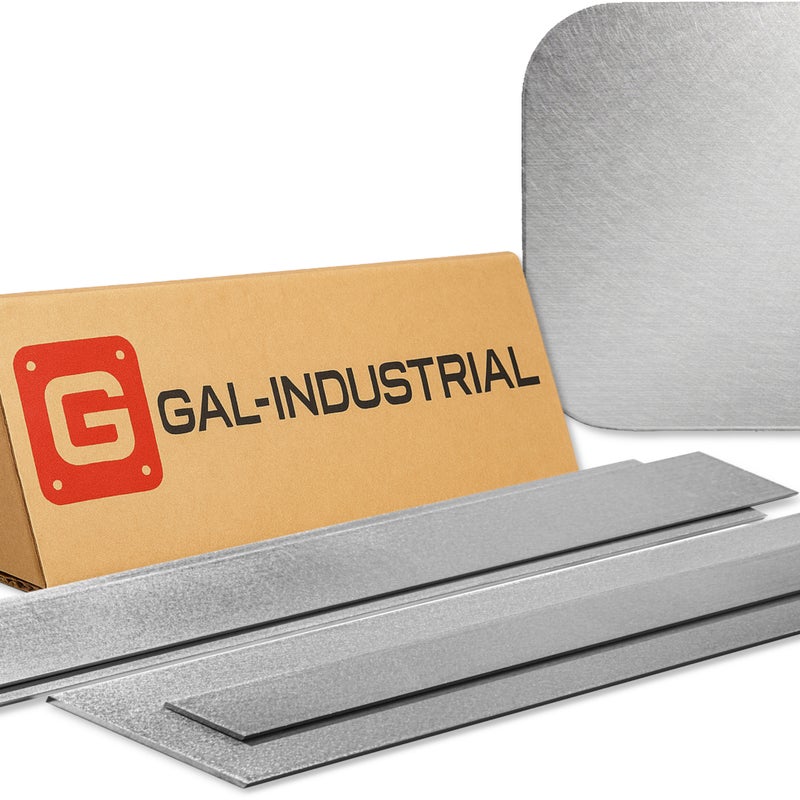 GAL-INDUSTRIAL Płaskownik Aluminiowy SATYNOWANY 30x4mm 10cm Profil Aluminium EN6060 PA38