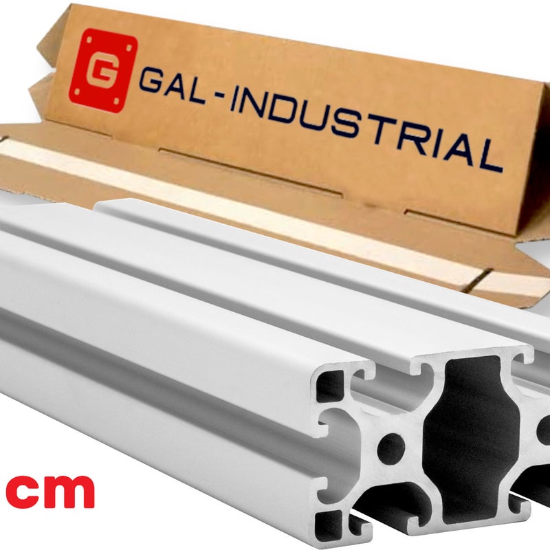 PROFIL KONSTRUKCYJNY ALUMINIOWY 40x80 [8] R 10cm + Cięcie na wymiar
