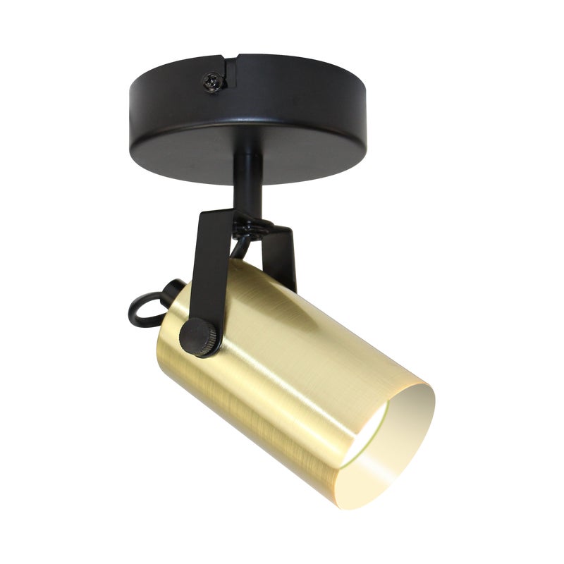 Reflektorek Signa GU10 10W czarno-złota Oro