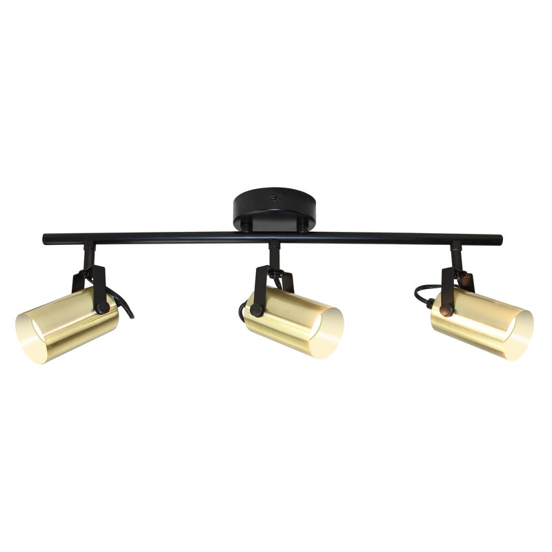 Listwa reflektorowa Signa 3xGU10 10W czarno-złota Oro