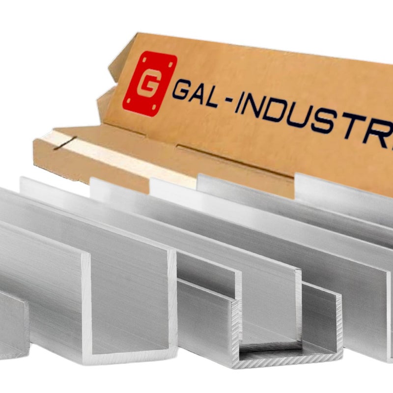 GAL-INDUSTRIAL CEOWNIK ALUMINIOWY 25x25x25x3 mm 200 cm ALUMINIUM PA38 + CIĘCIE NA WYMIAR