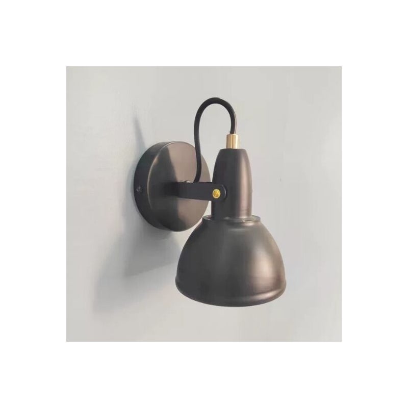 Przydymione, industrialne oświetlenie ścienne, regulowane plafoniery vintage E14 LED, reflektory sufitowe LED do salonu, sypialni, kuchni, białe
