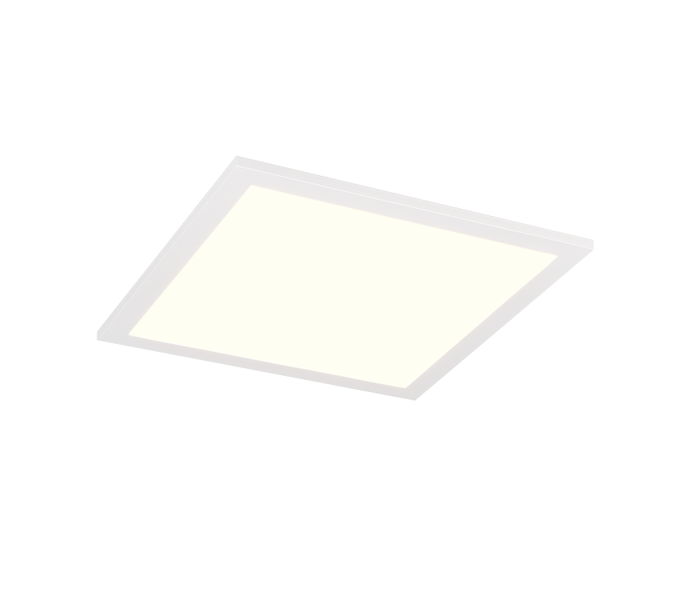 SIRIUS gładki kwadratowy plafon biały z czujnikiem ruchu LED 19W 3000K R64601131