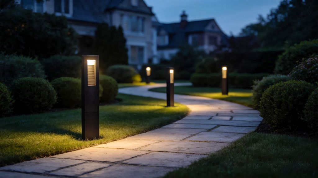 LUTEC  ARTEO słupek ogrodowy 75cm ciemny szary LED 12W CCT IP65 7217001454