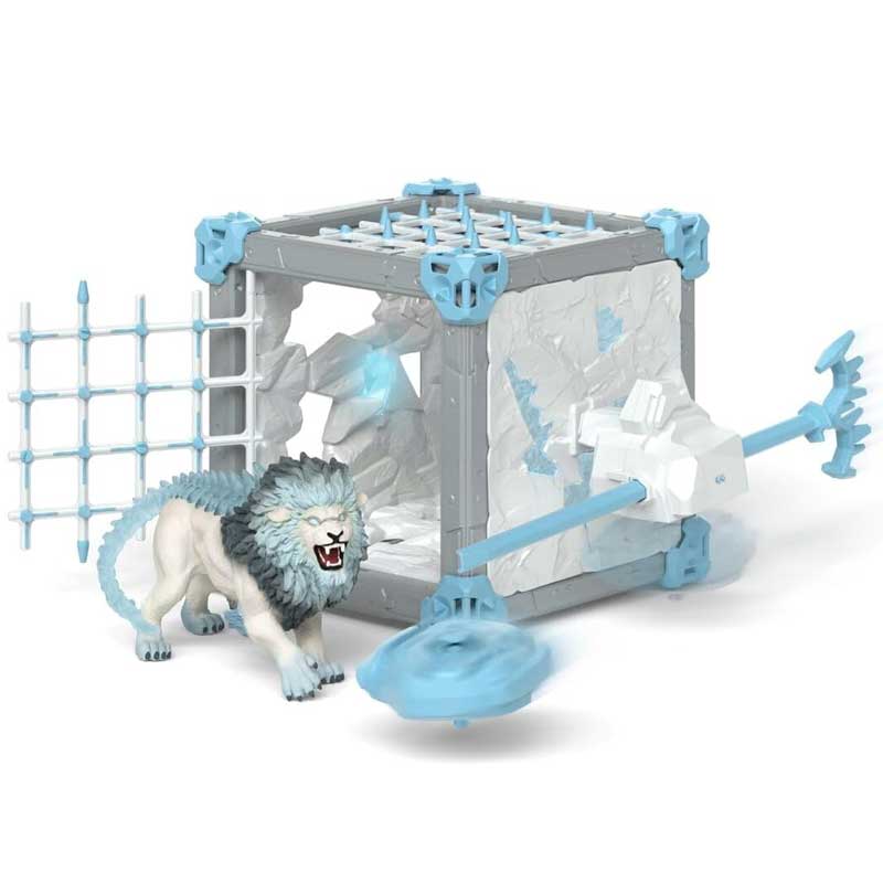 Schleich Eldrador - BattleCave Lodowy Lew 42766