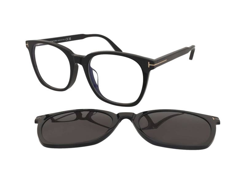 Okulary do komputera Tom Ford TF6052-D-B 001 z filtrem niebieskiego światła