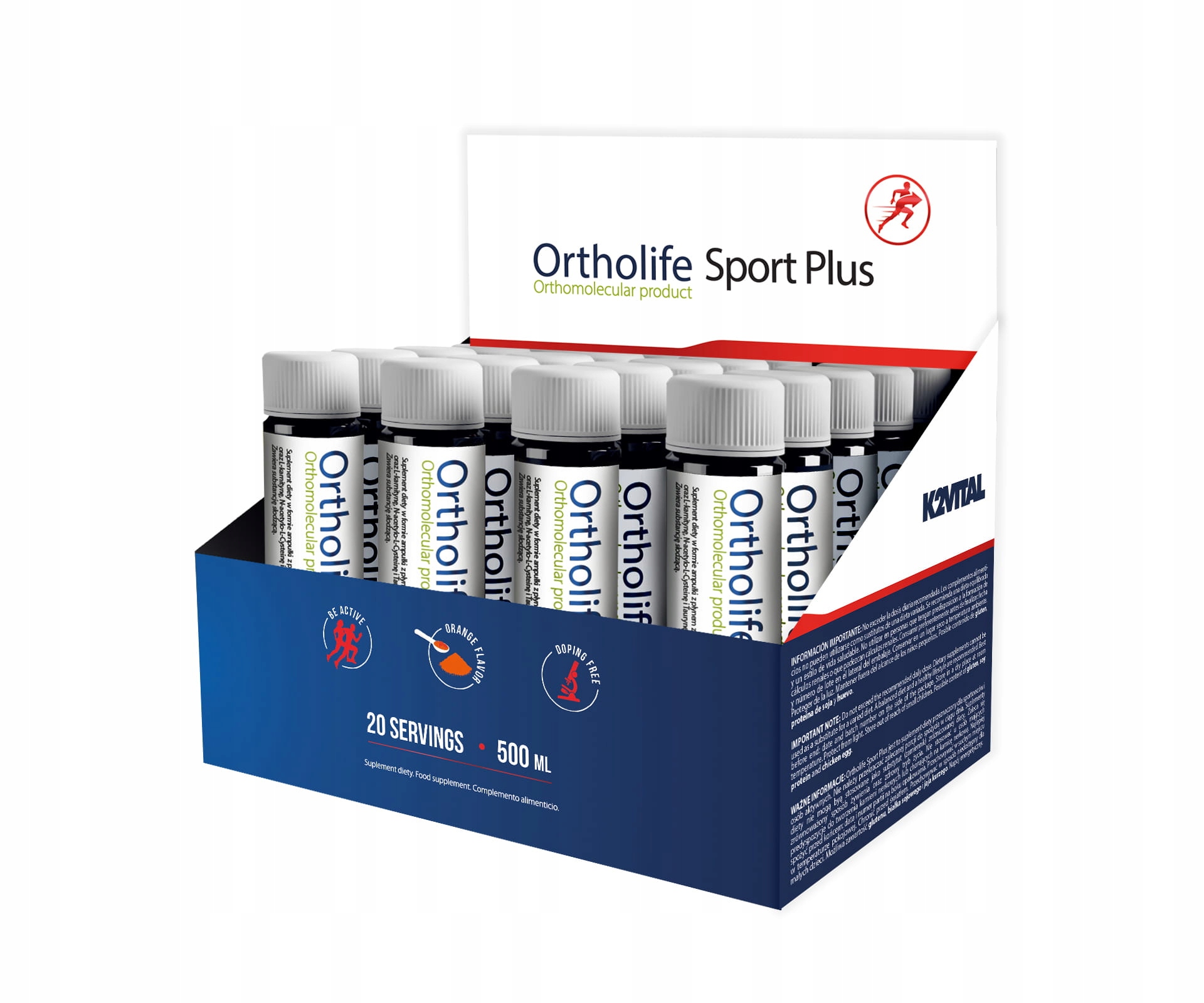 Ortholife - Sport, 20 ampułek
