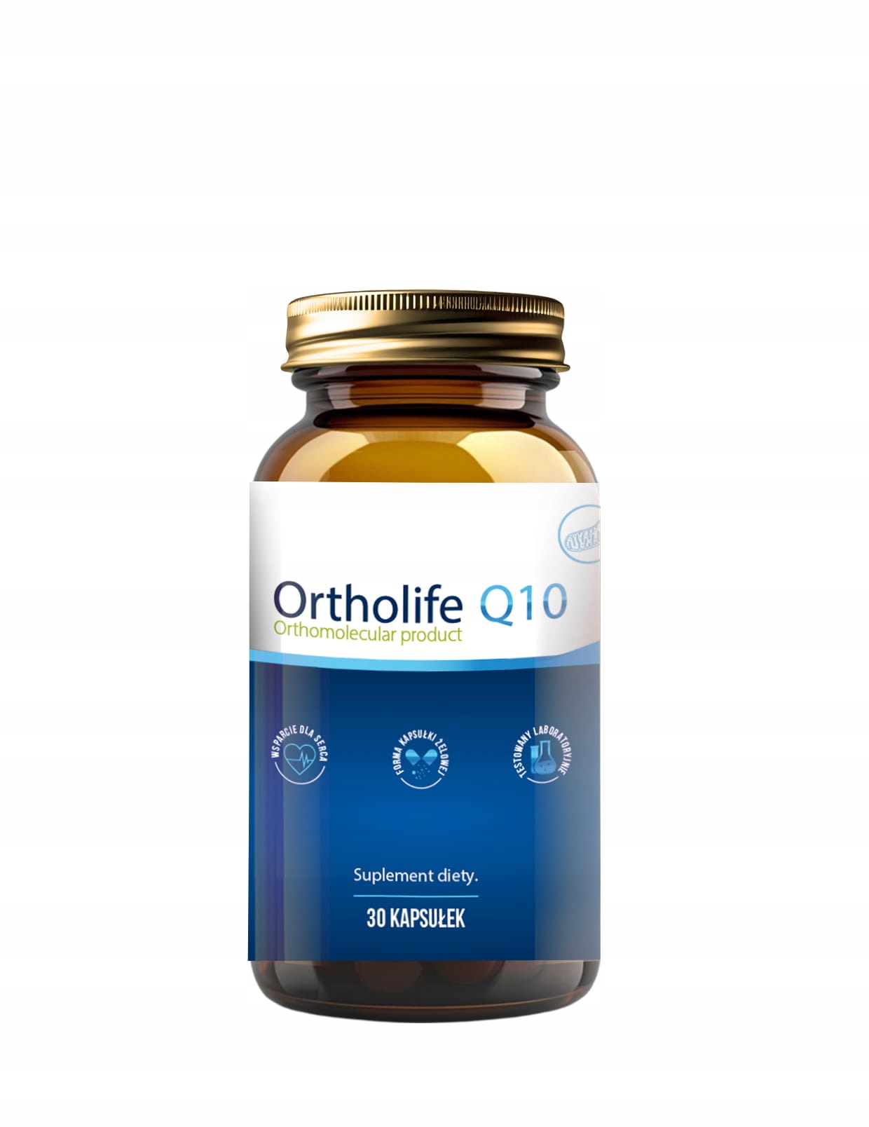 Ortholife Q10 30 kapsułek – Aktywny Ubichinol dla Twojego Serca