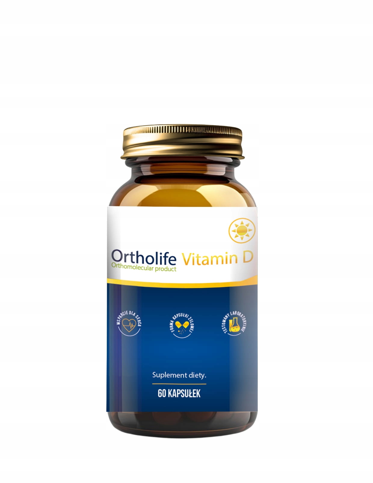 Ortholife - Vitamin D, 60 kapsułek