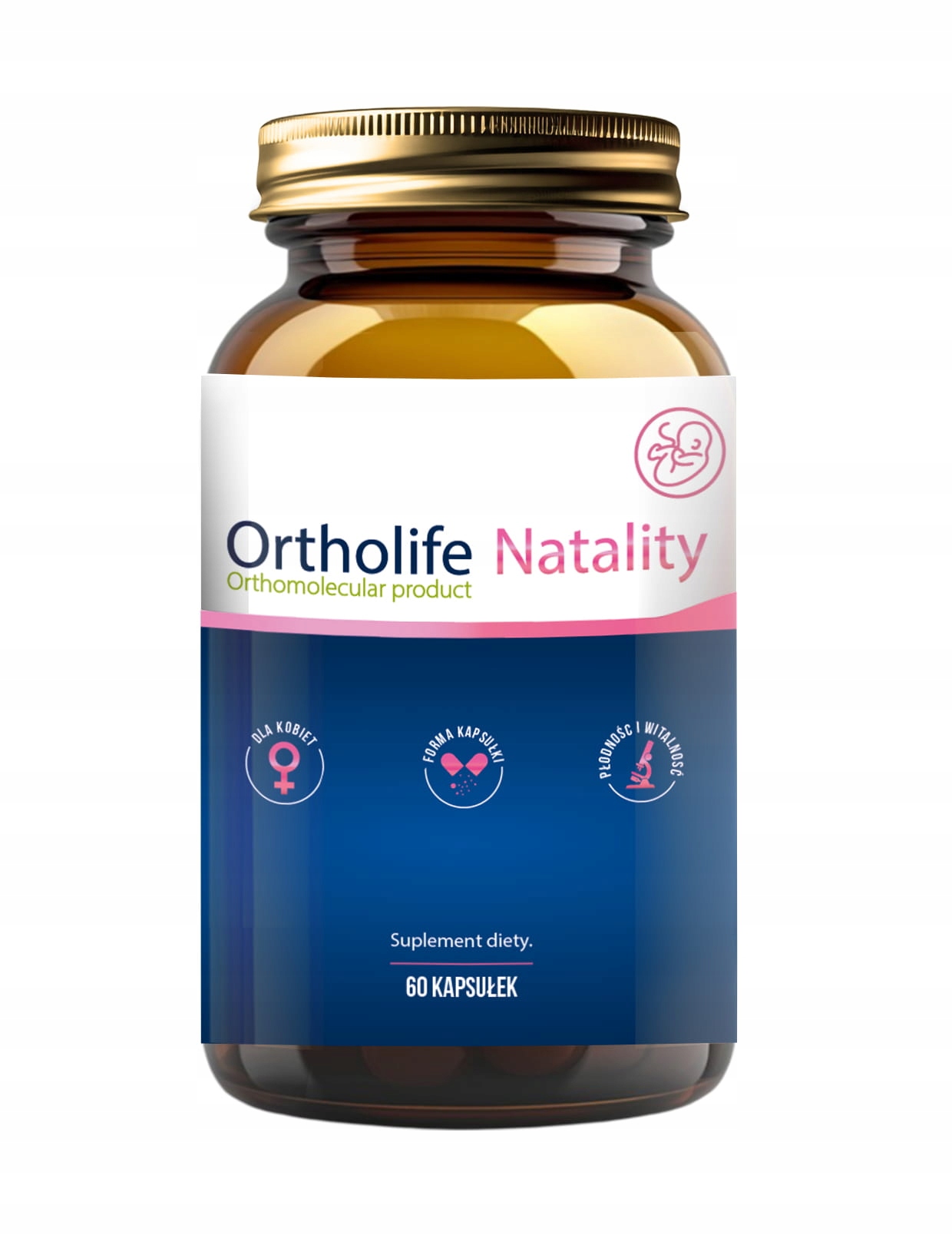 Ortholife - Natality, 60 kapsułek