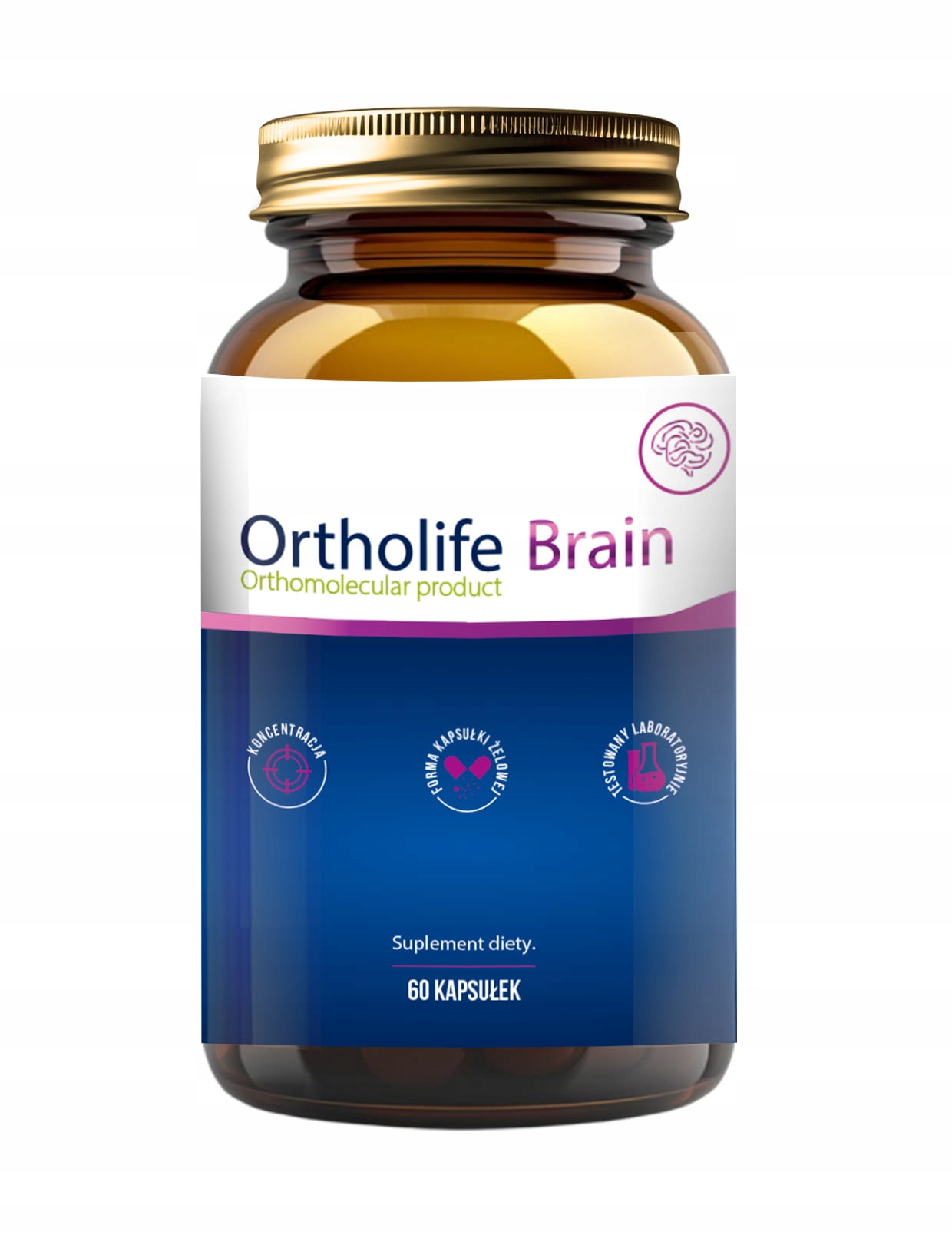 Ortholife - Brain, 60 kapsułek